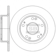 Тормозной диск SANGSIN SD4139 O0L JF5 Honda Accord 7 (CL, CN) Седан 2.4 154 л.с. 2006 – 2008