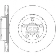 Тормозной диск SANGSIN A4 E190 SD4263 1439914108