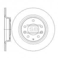 Тормозной диск SANGSIN SD4412 UPG R3N 1439914170