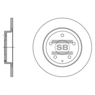 Тормозной диск SANGSIN Mazda 6 (GJ, GL) 3 Универсал 2.2 D AWD 184 л.с. 2018 – наст. время SD4423 9QOF4 1O