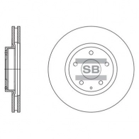 Тормозной диск SANGSIN Mazda 6 (GJ, GL) 3 Универсал 2.0 146 л.с. 2013 – наст. время SD4424 A YAA1