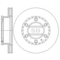 Тормозной диск SANGSIN BRVC F 1439914181 SD4429