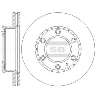 Тормозной диск SANGSIN BRVC F Mazda BT-50 SD4429