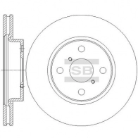 Тормозной диск SANGSIN SD4620 M47E9 S 1439914219