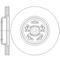 Тормозной диск SANGSIN Lexus LS (XF20) 2 1994 – 2000 H NRPQQ SD4657