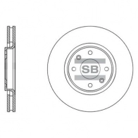 Тормозной диск SANGSIN U MQZU SD5003 Citroen Berlingo 2 (B9, PF2) Минивэн 1.6 HDi 90 4x4 90 л.с. 2012 – 2014