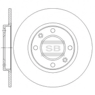 Тормозной диск SANGSIN SD5007 1439914339 225 LC0