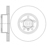 Тормозной диск SANGSIN II ZSR13 SD5208 Bmw 4 (F36) 1 Гранд Купе 2.0 430 i 252 л.с. 2016 – наст. время
