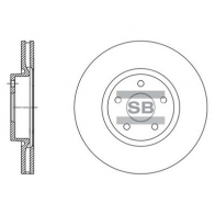 Тормозной диск SANGSIN SD5304 1422786124 R6M59 V