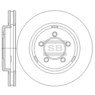 Тормозной диск SANGSIN 7KPF 4U9 1439914397 SD5320