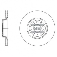 Тормозной диск SANGSIN Skoda Octavia (A8, NX3) 4 Хэтчбек 1.4 TSI iV 204 л.с. 2020 – наст. время Y78 0Q SD5409