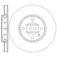 Тормозной диск SANGSIN SD5415 U BQ6J 1439914438