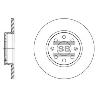 Тормозной диск SANGSIN Opel Corsa (D) 4 2006 – 2014 5FX 94 SD5504