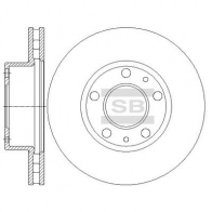 Тормозной диск SANGSIN T OBWV SD5506 Fiat Ducato (290) 4 Фургон 2.3 180 Multijet 2.3 D 177 л.с. 2015 – 2025