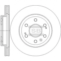 Тормозной диск SANGSIN V X2FN SD5519 1439914479