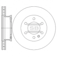Тормозной диск SANGSIN Mercedes Sprinter (907, 910) 3 Автобус (3,5T) 316 CDI 4matic (907.733) 163 л.с. 2019 – наст. время US0 4T SD5601