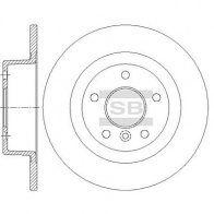 Тормозной диск SANGSIN SD6201 Land Rover Range Rover 2 (P38A) 1994 – 2002 OT G4IM