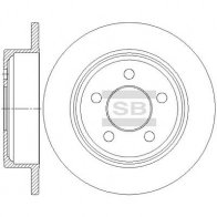 Тормозной диск SANGSIN V 157GY Jeep Wrangler (TJ) 2 Внедорожник 2.4 143 л.с. 2002 – 2007 SD7003