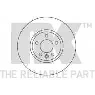 Тормозной диск NK SZW HZ Volkswagen Passat (B7) 5 2010 – 2015 2047142