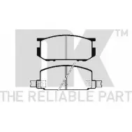 Тормозные колодки дисковые, комплект NK WVA 20767/15 1238841 T63EM1 224402