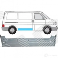 Железо двери, нижняя кромка SIGNEDA 34 D5X PVW88009A 1438048514