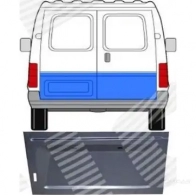 Железо задней двери рем. панель левый SIGNEDA 9OTY ZF PFD88001L 1422702479