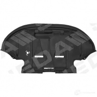 Защита картера (пластик) SIGNEDA X12E J5 1422729474 PAD60005(K)A