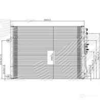 Радиатор кондиционера SIGNEDA 1422700157 073H T RC94931