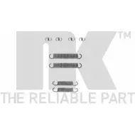 Ремкомплект тормозных колодок NK 7923585 1253632 HJ Q73JI