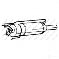 Кронштейн крепления бампера KLOKKERHOLM OY4H22 8 2012931 842995
