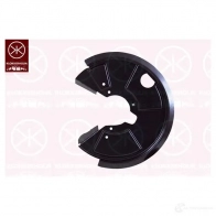 Кожух, щиток тормозного диска KLOKKERHOLM 6416877 L7 RORR6 Land Rover Defender
