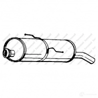 Стеклоподъемник KLOKKERHOLM TSNO76 C 20231807 Fiat Punto (188) 2 Хэтчбек 1.3 JTD 16V 70 л.с. 2003 – 2012