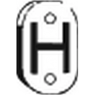 Резинка глушителя KLOKKERHOLM 255-113 H6 2T0 1424984039