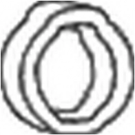 Резинка глушителя KLOKKERHOLM 1440728443 255-356 90GN TID
