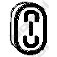 Резинка глушителя KLOKKERHOLM 1424984144 255-721 HG0 K2