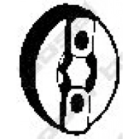 Резинка глушителя KLOKKERHOLM 1N9T 0 1424984150 255-761