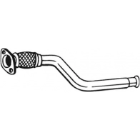 Выхлопная труба глушителя KLOKKERHOLM Renault Clio (BB, CB) 2 Хэтчбек 1.5 dCi 57 л.с. 2001 – 2006 KCH IO 752-317