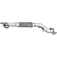 Выхлопная труба глушителя KLOKKERHOLM Nissan Almera (N16) 2 Хэтчбек 1.5 dCi 82 л.с. 2003 – 2006 800-063 BB A917