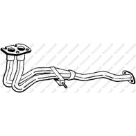 Выхлопная труба глушителя KLOKKERHOLM 802-435 Opel Astra (F) 1 Универсал 2.0 i (F08. C05) 115 л.с. 1991 – 1994 YRH 1W