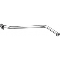 Выхлопная труба глушителя KLOKKERHOLM 840-419 1440729934 LTH ZF6S
