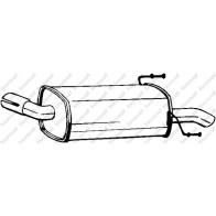 Глушитель KLOKKERHOLM RHOXMU H 185-131 Opel Zafira (B) 2 Минивэн 1.9 CDTI (M75) 150 л.с. 2005 – 2015