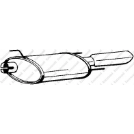 Глушитель KLOKKERHOLM 185-423 W7M2FD 3 1440730862