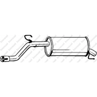 Глушитель KLOKKERHOLM 6D NFDB Opel Corsa (D) 4 Хэтчбек 1.4 (L08. L68) 100 л.с. 2009 – 2014 185-683