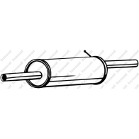 Глушитель KLOKKERHOLM OM0 S5EW 1425001365 200-063