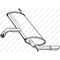 Глушитель KLOKKERHOLM WN9 A02 Audi A3 (8P) 2 2003 – 2012 227-039