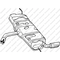 Глушитель KLOKKERHOLM 9RB XU4 233-127 Audi A3 (8PA) 2 Спортбек 1.6 102 л.с. 2004 – 2013