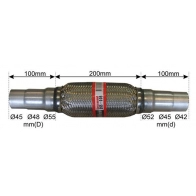 Гофра глушителя KLOKKERHOLM W ZA32 265-005 1440731277
