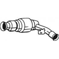 Катализатор KLOKKERHOLM 0QB L585 090-411 Mercedes M-Class (W163) 1 Кроссовер 2.7 ML 270 CDI (1613) 163 л.с. 1999 – 2005