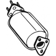 Катализатор KLOKKERHOLM R3T 1PJ 099-261 1440733388