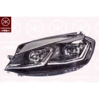 Фара KLOKKERHOLM Volkswagen Golf 7 (5G1, BQ1, BE2) Хэтчбек 1.6 TDI 90 л.с. 2013 – 2024 95350179A1 3X BQWBH